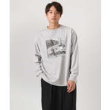 【コットン100%】PARISフォトプリントワイドシルエットロングTシャツ | a.v.v【MEN】 | 詳細画像14