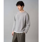 【イージーケア 洗濯機で洗える 毛玉になりにくい】変形ヘリンボンフェイクレイヤー… | a.v.v【MEN】 | 詳細画像15 