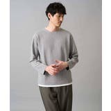 【イージーケア 洗濯機で洗える 毛玉になりにくい】変形ヘリンボンフェイクレイヤー… | a.v.v【MEN】 | 詳細画像16 