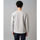 【イージーケア 洗濯機で洗える 毛玉になりにくい】変形ヘリンボンフェイクレイヤー… | a.v.v【MEN】 | 詳細画像22 