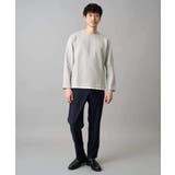 【イージーケア 洗濯機で洗える 毛玉になりにくい】変形ヘリンボンフェイクレイヤー… | a.v.v【MEN】 | 詳細画像6 