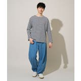 春のレイヤードコーデに欠かせない人気アイテム【洗濯機で洗える】ベーシックボーダー | a.v.v【MEN】 | 詳細画像6