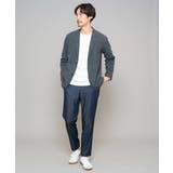 【イージーケア 洗濯機で洗える 毛玉になりにくい】アゼダブルフェイス1ポイント刺… | a.v.v【MEN】 | 詳細画像28 