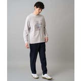 フォトプリントワイドシルエットカットソー | a.v.v【MEN】 | 詳細画像6 