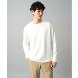 【イージーケア 洗濯機で洗える 毛玉になりにくい】キカジャガードクルーネックプル… | a.v.v【MEN】 | 詳細画像10 