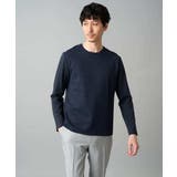 【スマート/イージーケア/洗濯機で洗える/毛玉になりにくい】オーバルジャガード | a.v.v【MEN】 | 詳細画像20 