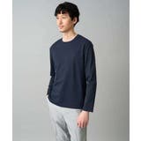 【スマート/イージーケア/洗濯機で洗える/毛玉になりにくい】オーバルジャガード | a.v.v【MEN】 | 詳細画像21 