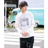【ユニセックス】PARISフォトプリントワイドシルエットロングTシャツ | a.v.v【MEN】 | 詳細画像10