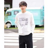 【ユニセックス】PARISフォトプリントワイドシルエットロングTシャツ | a.v.v【MEN】 | 詳細画像12