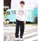 【ユニセックス】PARISフォトプリントワイドシルエットロングTシャツ | a.v.v【MEN】 | 詳細画像3