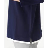 【イージーケア/接触冷感】梨地フェイクレイヤードカットソー | a.v.v【MEN】 | 詳細画像10