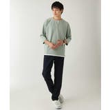 【イージーケア/接触冷感】梨地フェイクレイヤードカットソー | a.v.v【MEN】 | 詳細画像14