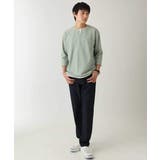 【イージーケア/接触冷感】梨地フェイクレイヤードカットソー | a.v.v【MEN】 | 詳細画像15