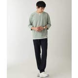 【イージーケア/接触冷感】梨地フェイクレイヤードカットソー | a.v.v【MEN】 | 詳細画像16