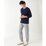 【イージーケア/接触冷感】梨地フェイクレイヤードカットソー | a.v.v【MEN】 | 詳細画像19