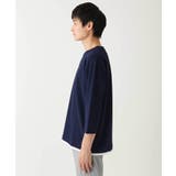 【イージーケア/接触冷感】梨地フェイクレイヤードカットソー | a.v.v【MEN】 | 詳細画像6