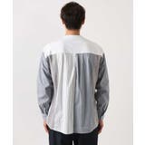 ハーフジップバックシャン切替クルーネックカットソー(デザテクシリーズ) | a.v.v【MEN】 | 詳細画像16