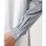 ハーフジップバックシャン切替クルーネックカットソー(デザテクシリーズ) | a.v.v【MEN】 | 詳細画像19