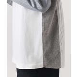 ハーフジップバックシャン切替クルーネックカットソー(デザテクシリーズ) | a.v.v【MEN】 | 詳細画像20