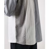 ハーフジップバックシャン切替クルーネックカットソー(デザテクシリーズ) | a.v.v【MEN】 | 詳細画像21