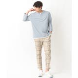 【新作/涼感】梨地フェイクレイヤードカットソー(Good Teeシリーズ） | a.v.v【MEN】 | 詳細画像12 