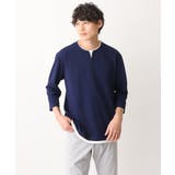 【新作/涼感】梨地フェイクレイヤードカットソー(Good Teeシリーズ） | a.v.v【MEN】 | 詳細画像17 