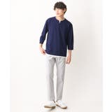 【新作/涼感】梨地フェイクレイヤードカットソー(Good Teeシリーズ） | a.v.v【MEN】 | 詳細画像5 