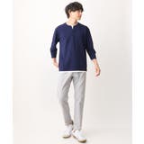 【新作/涼感】梨地フェイクレイヤードカットソー(Good Teeシリーズ） | a.v.v【MEN】 | 詳細画像7 