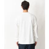 PARISロゴプリントセミワイドロングTシャツ | a.v.v【MEN】 | 詳細画像16 