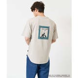 【接触冷感/コラボ】KANGOLスクエアプリントロングシルエットカットソー | a.v.v【MEN】 | 詳細画像18 