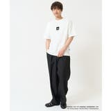 【接触冷感/コラボ】KANGOLスクエアプリントワイドシルエットカットソー | a.v.v【MEN】 | 詳細画像5 