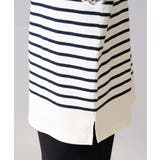 【綿100%】ボーダーワイドシルエット五分袖カットソー | a.v.v【MEN】 | 詳細画像18