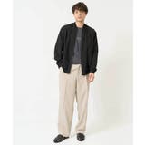 【接触冷感】ミニロゴプリントセミワイドシルエットカットソー | a.v.v【MEN】 | 詳細画像15 