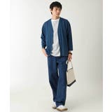 【接触冷感】細ボーダーセミワイドシルエットカットソー | a.v.v【MEN】 | 詳細画像10