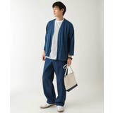 【接触冷感】細ボーダーセミワイドシルエットカットソー | a.v.v【MEN】 | 詳細画像11