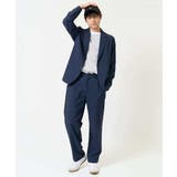 【接触冷感】細ボーダーセミワイドシルエットカットソー | a.v.v【MEN】 | 詳細画像12