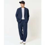 【接触冷感】細ボーダーセミワイドシルエットカットソー | a.v.v【MEN】 | 詳細画像13