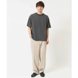 【接触冷感】細ボーダーセミワイドシルエットカットソー | a.v.v【MEN】 | 詳細画像15