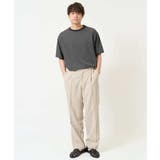 【接触冷感】細ボーダーセミワイドシルエットカットソー | a.v.v【MEN】 | 詳細画像16