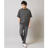 【接触冷感】細ボーダーセミワイドシルエットカットソー | a.v.v【MEN】 | 詳細画像20