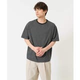 【接触冷感】細ボーダーセミワイドシルエットカットソー | a.v.v【MEN】 | 詳細画像26