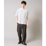 【接触冷感】細ボーダーセミワイドシルエットカットソー | a.v.v【MEN】 | 詳細画像3