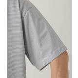 【接触冷感】細ボーダーセミワイドシルエットカットソー | a.v.v【MEN】 | 詳細画像36