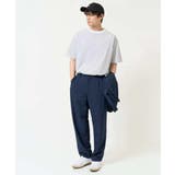 【接触冷感】細ボーダーセミワイドシルエットカットソー | a.v.v【MEN】 | 詳細画像6