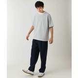 【接触冷感】細ボーダーセミワイドシルエットカットソー | a.v.v【MEN】 | 詳細画像9