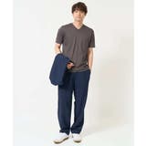 【接触冷感/UVカット/毛玉になりにくい】シルケットスムースVネックカットソー | a.v.v【MEN】 | 詳細画像10