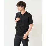 【接触冷感/UVカット/毛玉になりにくい】シルケットスムースVネックカットソー | a.v.v【MEN】 | 詳細画像25
