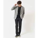【接触冷感/UVカット/毛玉になりにくい】シルケットスムースVネックカットソー | a.v.v【MEN】 | 詳細画像45