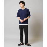 【速乾/接触冷感】梨地フェイクレイヤードカットソー | a.v.v【MEN】 | 詳細画像12