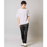 【速乾/接触冷感】梨地フェイクレイヤードカットソー | a.v.v【MEN】 | 詳細画像21